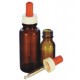 Dropping Bottle Glass 25mL with screw cap dropper, Amber, Kit , each
