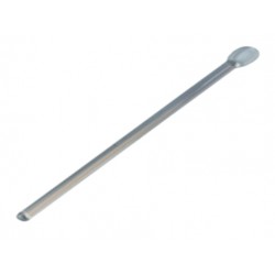Technos stirring rod, glass, 6d x 150mmL with paddle at one end, pkt/10