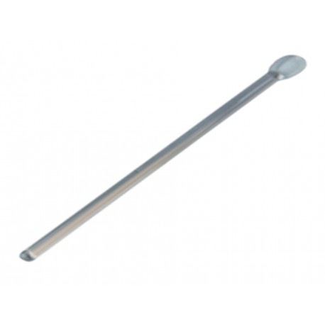 Technos stirring rod, glass, 6d x 150mmL with paddle at one end, pkt/10