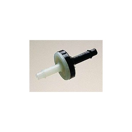 Nylon Miniature Check Valve, 3/16" hose barb, fluorosilicone diaphragm (for NE-9000 tubing) , each