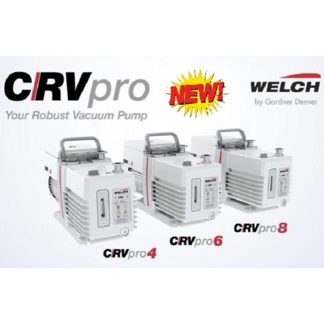 Welch CRVpro Robust 2 Stage Oil Sealed Rotary Vacuum Pumps