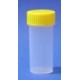 5mL-Sarstedt-Polypropylene flat bottom tubes with yellow screw cap, sterile with no label, 50x16mm, ctn/2,000
