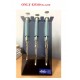 Pipette-Z Rack, charcoal black, holds 3 pipettes