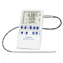 Control Company Traceable® Memory-Loc™ -80 Thermometer, 1 Probe, Temp Range: –90.00 to 105.00°C