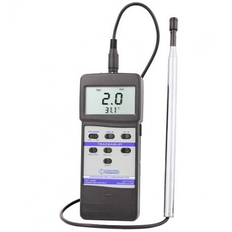 Control Company Hot Wire Traceable Anemometer/Thermometer