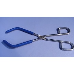Tongs for Beakers, Stainless Steel, 26cmL x 13cm opening