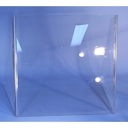 Safety Polycarbonate Bench Screen/Shield,60cm x 60cm