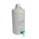 TARSONS  Polypropylene Carboy, 5L, autoclavable, supplied with polypropylene screw cap and stopcock