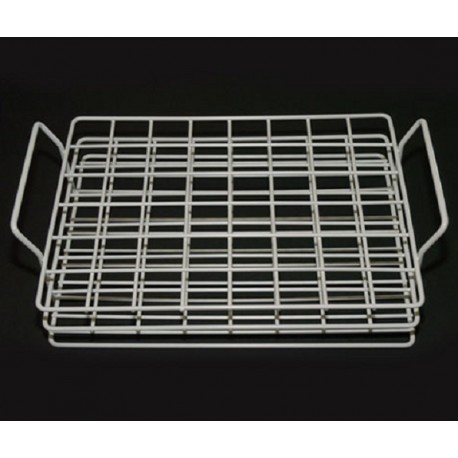 Metapp nylon coated wire tube rack, 6x8 format, holds 48 tubes with diameters up to 30mm, autoclavable
