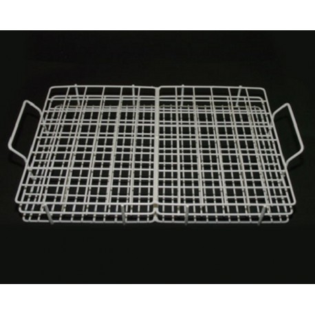 Metapp nylon coated wire tube rack, 12x8 format, holds 96 tubes with diameters up to 30mm, autoclavable