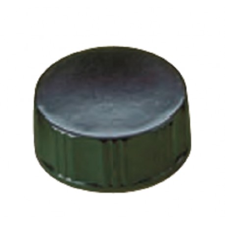 LABCO Plastic Black Cap 24mm, Urea, PVDC liner