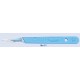 Swann Morton Disposable scalpel blade No.11, sterile, with handle, individually wrapped, 10/box
