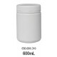 LABCO 600mL HDPE Storage Conatiners with Screw Lid, White, Neck: 83mm, Diam: 90mm, Height: 130mm, each