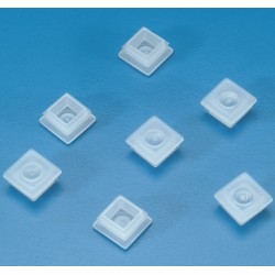 Kartell PE stopper caps for closing cuvettes with square openings (10 x 10 mm), pkt/100
