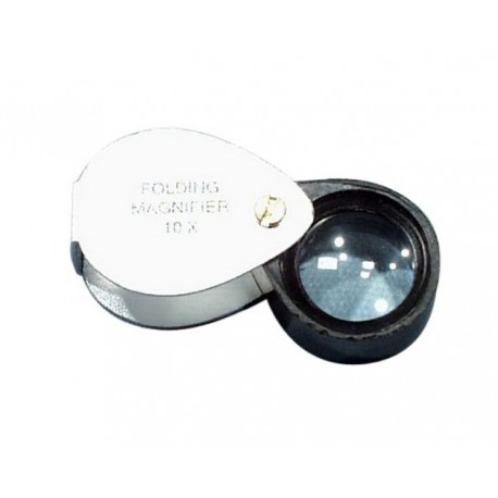 Technos Magnifier, Pocket, Folding, 20mm d Lens, Magnification, 10x