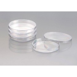 Technoplas-Petri Dish 90 x 14mm, polystyrene, clear, full plate, triple vented,  pkt20//ctn/600