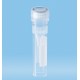 Sarstedt Screw Cap Micro Tube, 0.5 ml, PP, with skirted base, with knurls, with assembled cap, with print, ,ctn/1,000