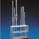 Kartell 16 place  Verticle Pipette Stand, Polypropylene, Dim: (200Lx75Wx150H)mm