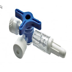 Multigate 3-Way Stopcock, 2 Female and 1 Male Luer Lock Connectors, pkt/50