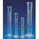 Kartell 10mL PMP (TPX®) Measuring cylinder, clear graduations, tall form with spout, pentagon base, autoclavable, Class B, each