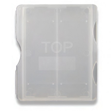 LABCO 2 Place plastic mailer, opaque, break resistant, suits 76x25mm slides, pkt/100
