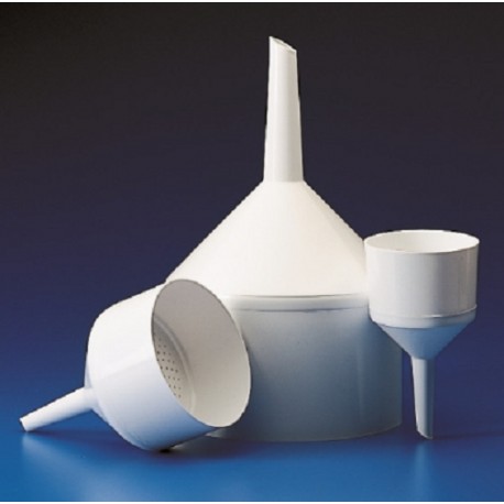 Kartell Polypropylene Buckner Funnels, Heat & Corrosion Resistant,  Autoclavable, each