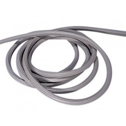 Technos Bunsen Burner grey silicon  tubing, 8mm ID, 2mm wall thickness, per/meter