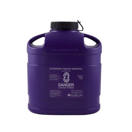 FITTANK™ Cytotoxic Container 5 Litre Screw Top With Insert