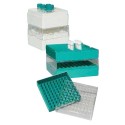 Cryogenic Polycarbonate Storage Boxes Suitable for Liquid Nitrogen Freezing
