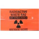 Radioactive Waste Bags with Label