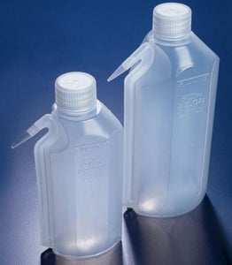 Wash Bottles with Chemical Names