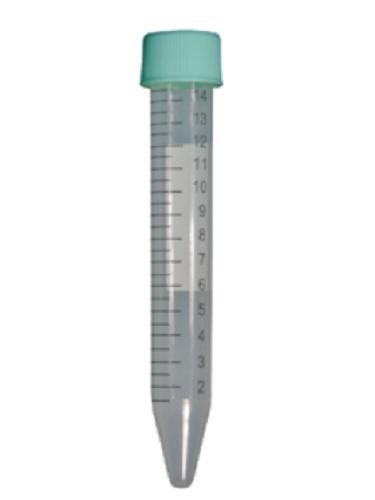 Axygen 15.0ml screw top sterile centrifuge tubes with attached caps, V shaped bottom, Falcon Style-pkt/500