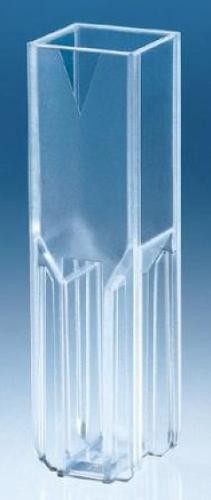 Brand-Plastic disposable Macro Cuvettes (UV/Vis Range), Vol:2.5-4.5mL-pkt/100