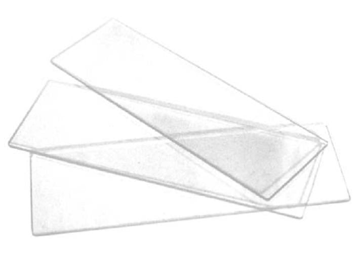 Microscope Slides, 76 x 25mm, Plain, 0.8 - 1.0mm, Interleaved, 50/box