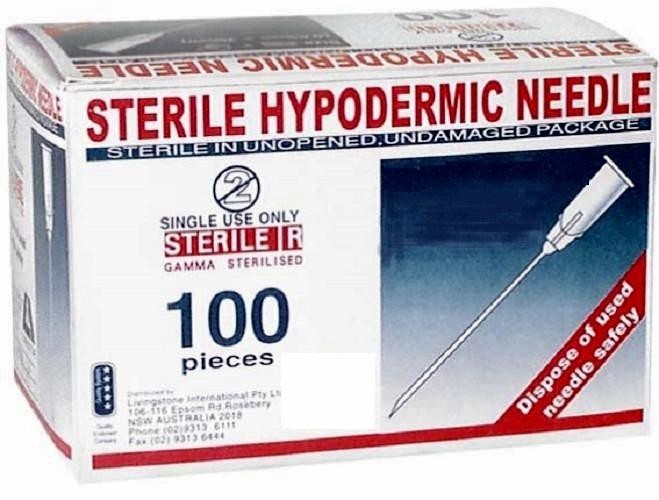 Needle ,Slip,Disposable-20G X 38mm, 0.9 OD (Box 100)