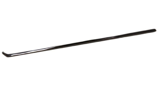 Spatula, stainless steel, 1 bent, 1 flat end, 3x40mm Head, 150mm overall length