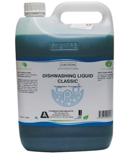 Detergent, classic, 5L, for glassware