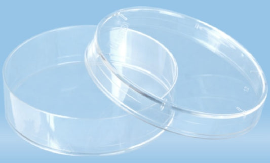 Sarstedt-Petri dishes, 60 x 15mm, polystyrene, clear, sterile, vented,  heat resistant to  80oC(20/pkt/500/ctn)