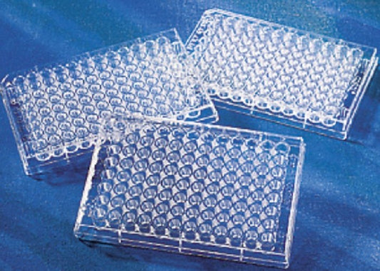 Corning 24 well Tissue culture Treated plates, with lid flat bottom, sterile, individually wrapped-pkt/100