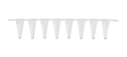 Axygen Low Profile 0.1ml Clear Thin Wall PCR Strip Tubes, Clear for Real Time-(125 strips/8 tubes/strip)