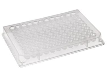 Axygen 96 well Round Bottom Assay Plates, suitable for reagent setup 550Microliter-pkt/50