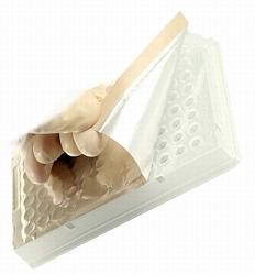 Axygen Aluminium Adhesive sealing films, 35 ?m 146mm x 79.2mm, pierceable, suitable for PCR & -80C storage-pkt/100-