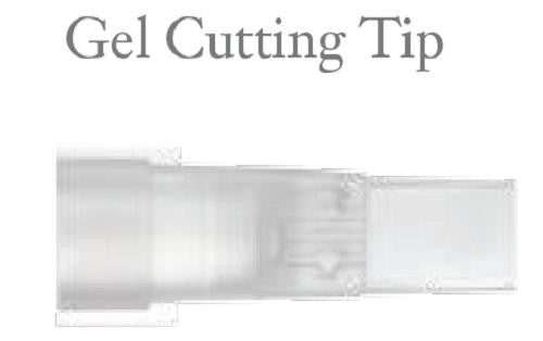 Axygen Gel Cutting Tips, 1.1mm x 6.5mm, Racked -48 tips/rack/10 racks/pack)