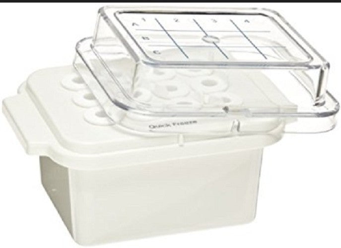 Brand, Mini tube cooler, polycarb with non-toxic gel for 12 x 0.5 ml to 2.0 ml tubes, 0°C, up to 60 min,  Red