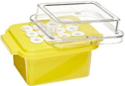 Brand, Mini tube cooler, polycarb with non-toxic gel for 12 x 0.5 ml to 2.0 ml tubes, 0°C, up to 60 min,  Red