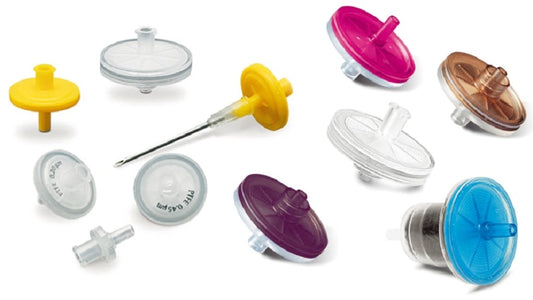 Sartorius Minisart Nylon, Syringe Filters, 25mm, 0.45µm, Luer lock, non-sterile-pkt/500