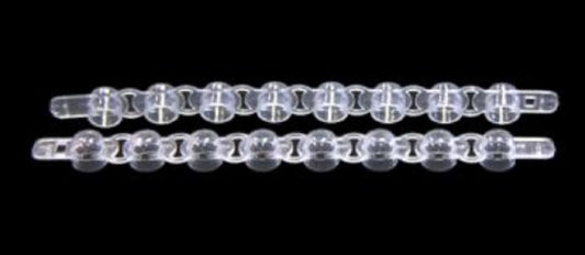 Chromoplas 8 white strip tubes, 0.2mL-per /120 x 8