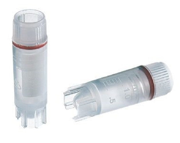 Corning® 1.2mL internal threaded polypropylene cryogenic vial, self-standing with conical bottom-pkt/500