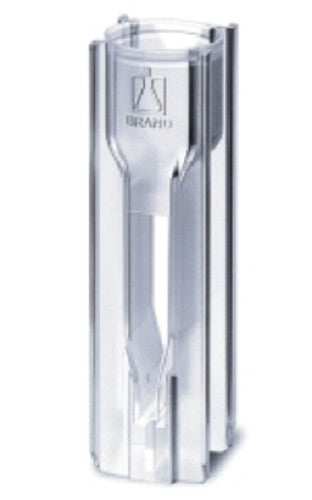Brand-Plastic disposable Micro Cuvettes (UV/Vis Range), Vol:70-850µl-pkt/100