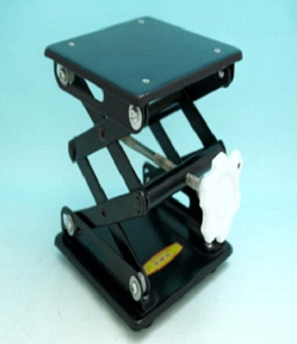 Laboratory jack, plastic-coated stainless steel, 15x15x25cm, each